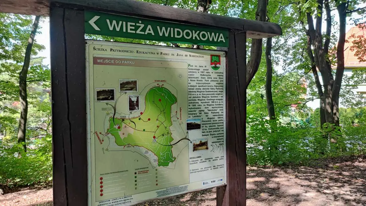 mapa parku