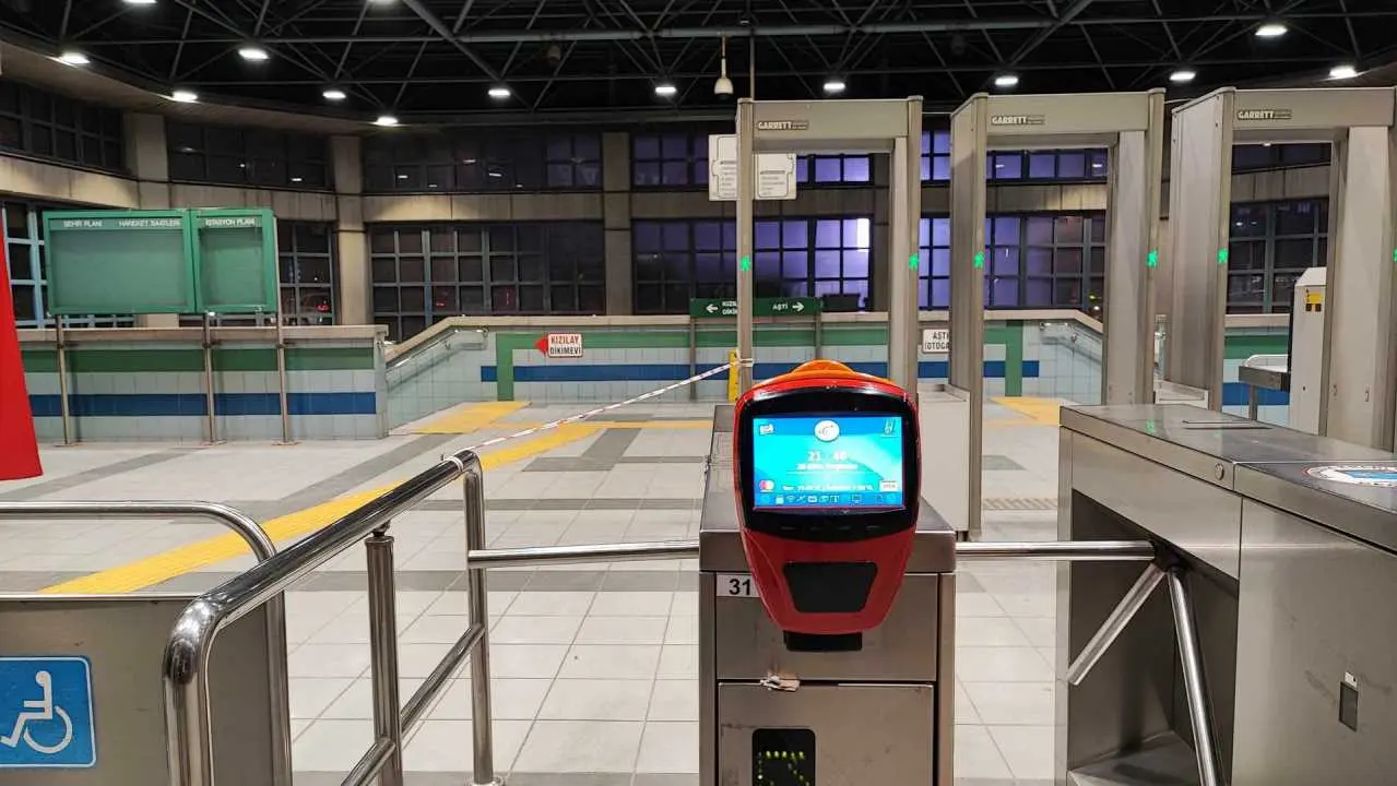 metro bramka