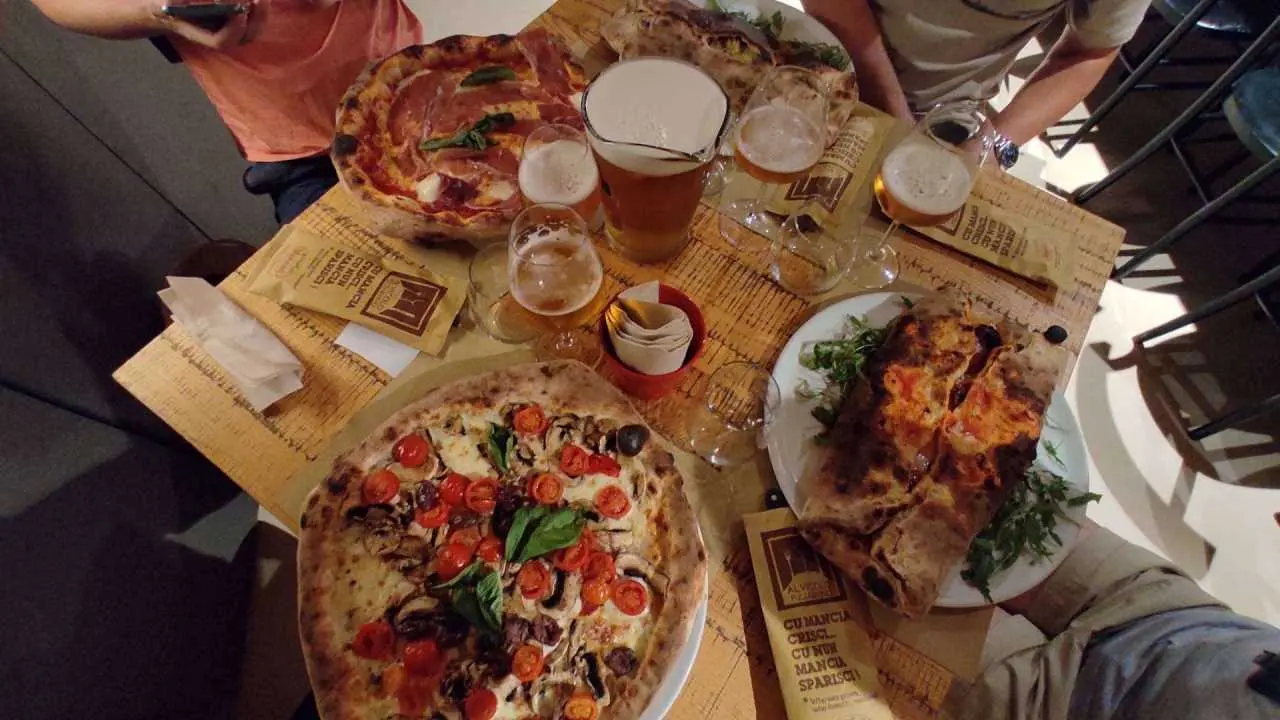 pizza piwo