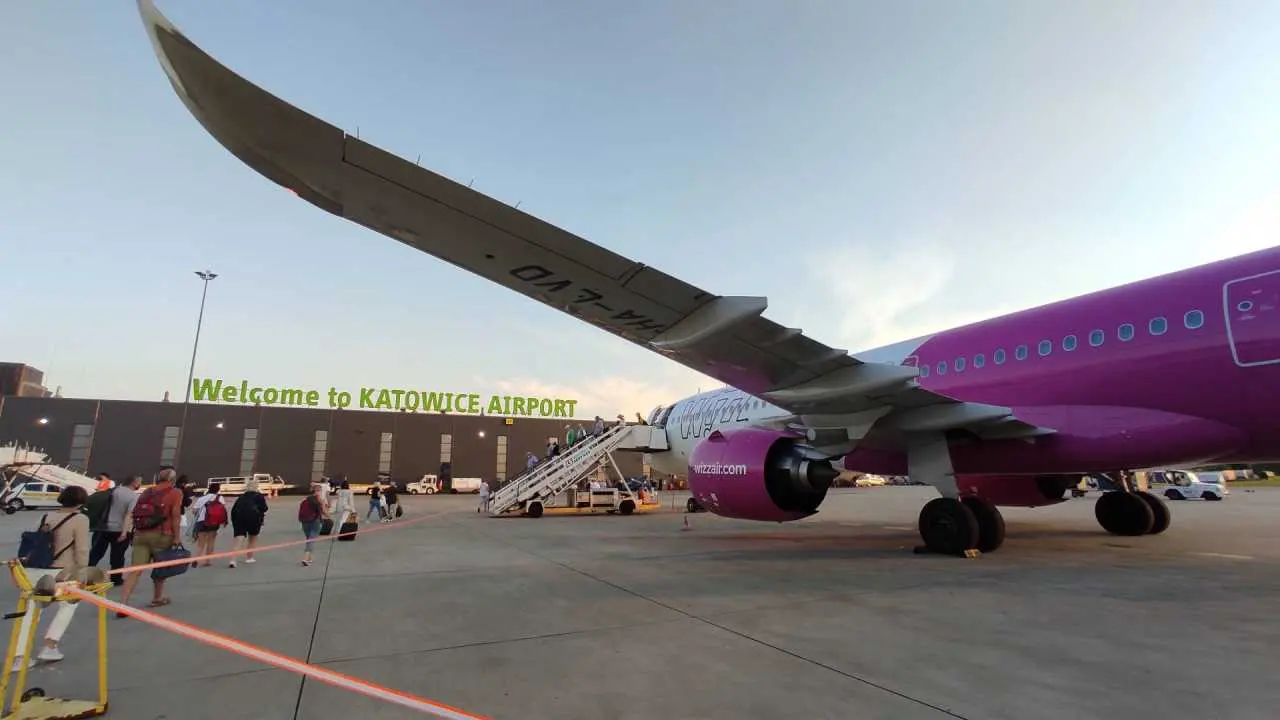 wizzair w katowicach