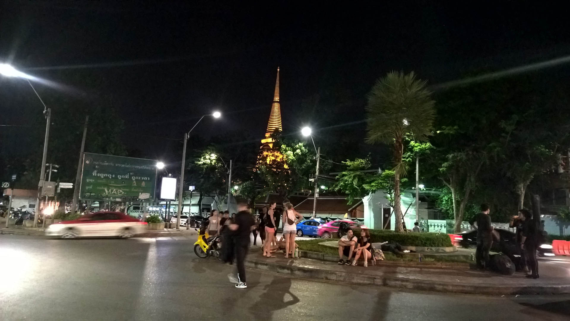 Bangkok, część 1 - W nocy