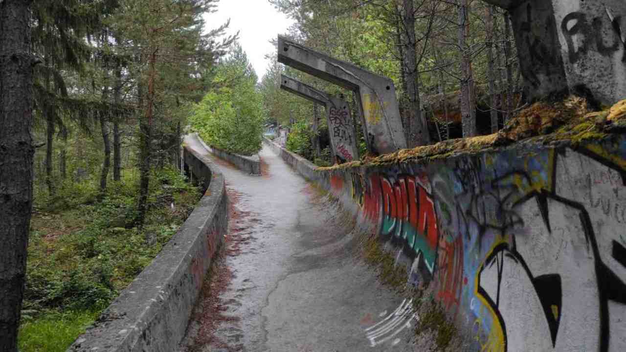 Tor bobslejowo-saneczkarski w Sarajewie - Igrzyska Olimpijskiej 1984