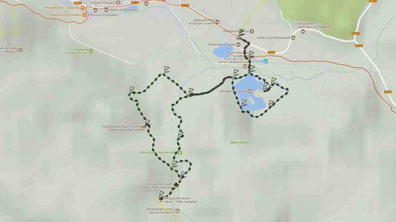 Góry Stołowe / Adršpašskoteplické Skály