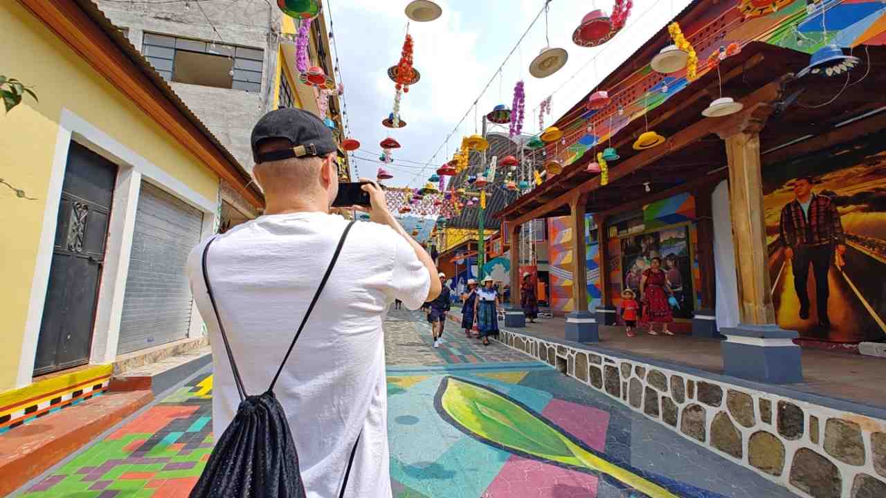 Najładniejsza miejscowość nad jeziorem Atitlán