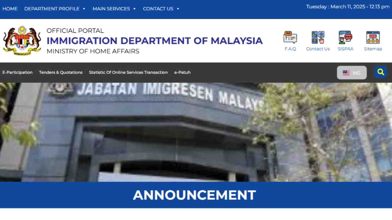 Malaysia Digital Arrival Card (MDAC) przed podróżą