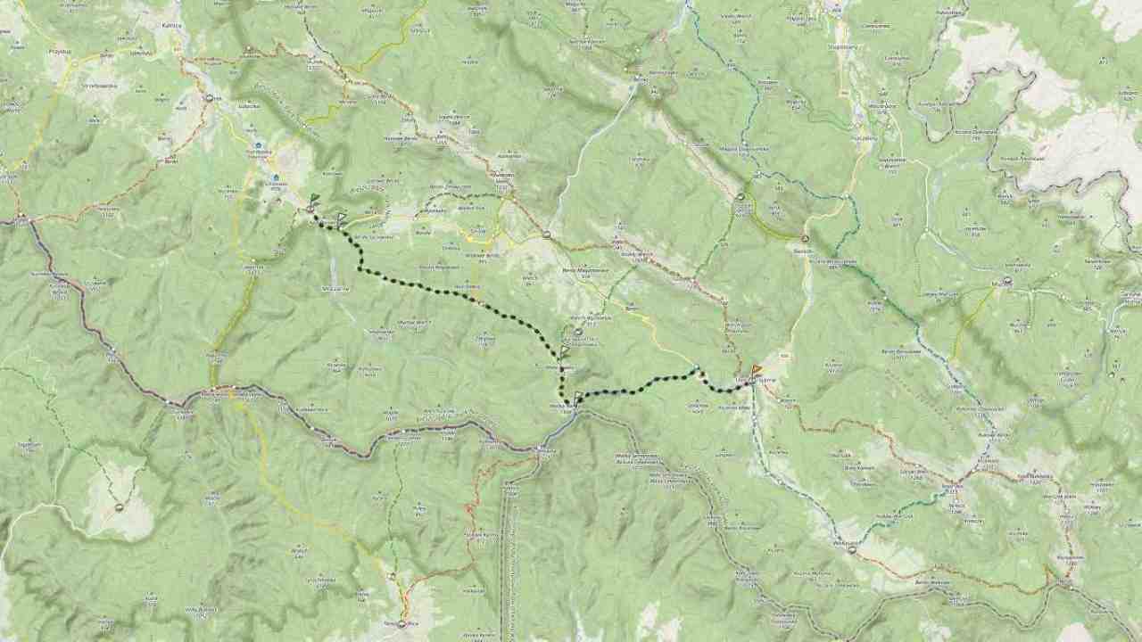 Bieszczady - zdobywanie Wielkiej Rawki