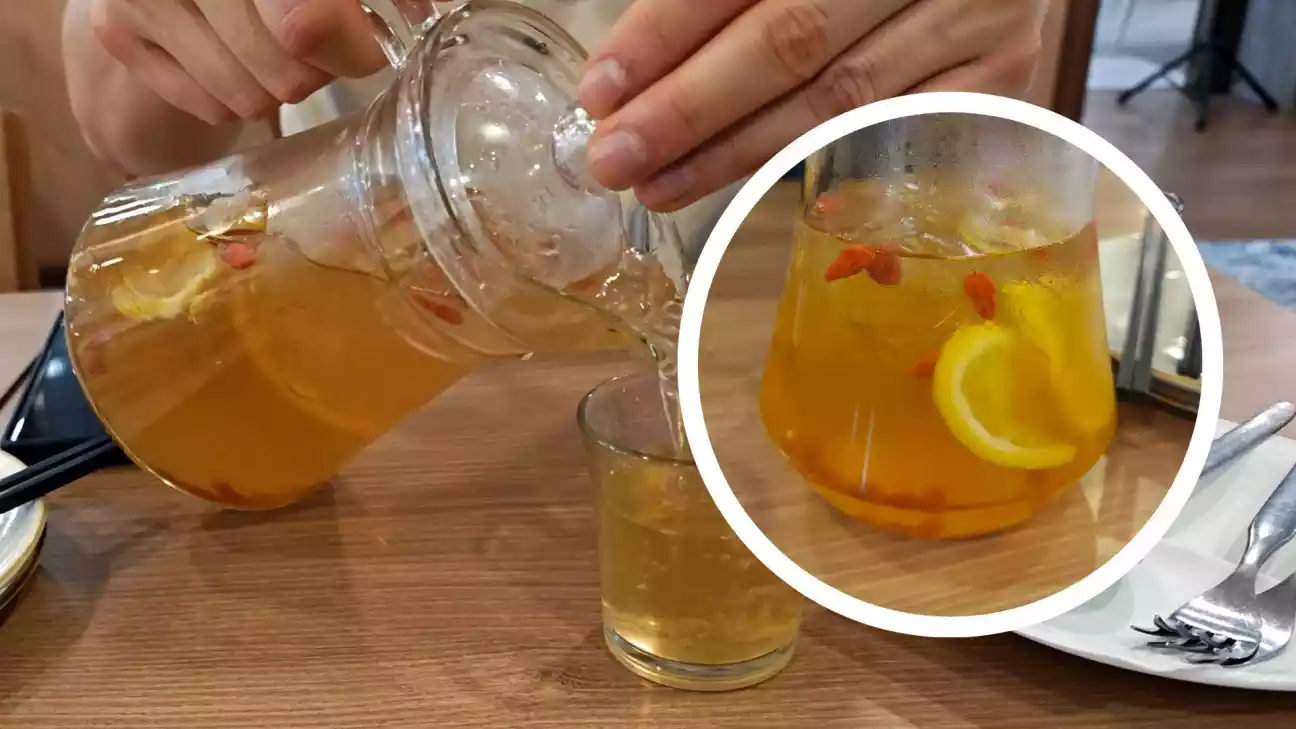 teh madu goji berry lemon