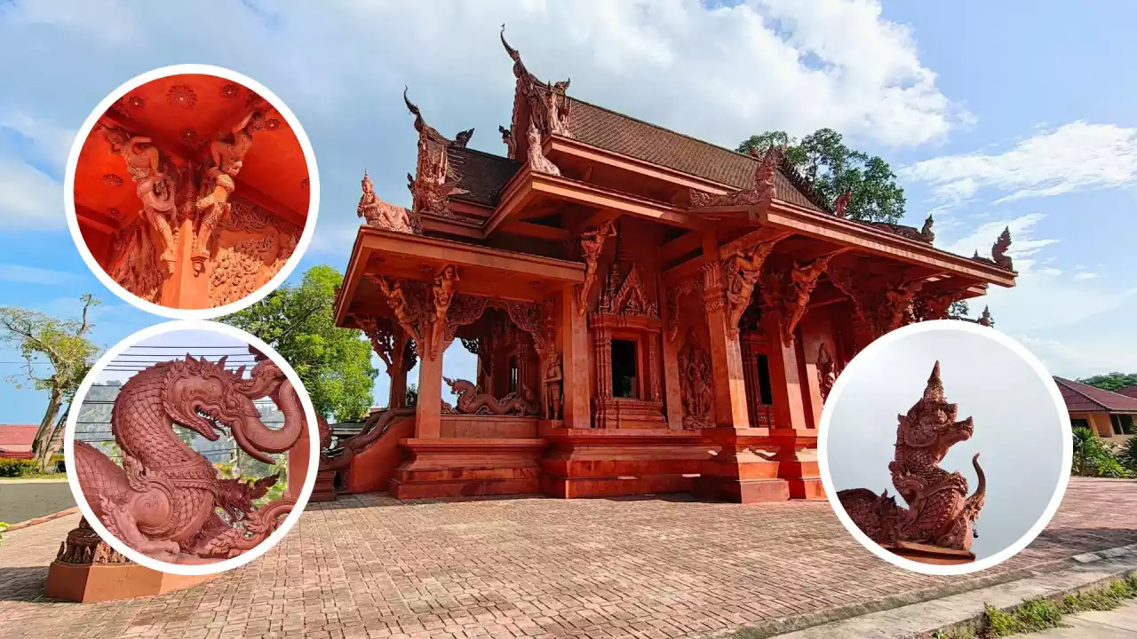 czerwona swiatynia elementy