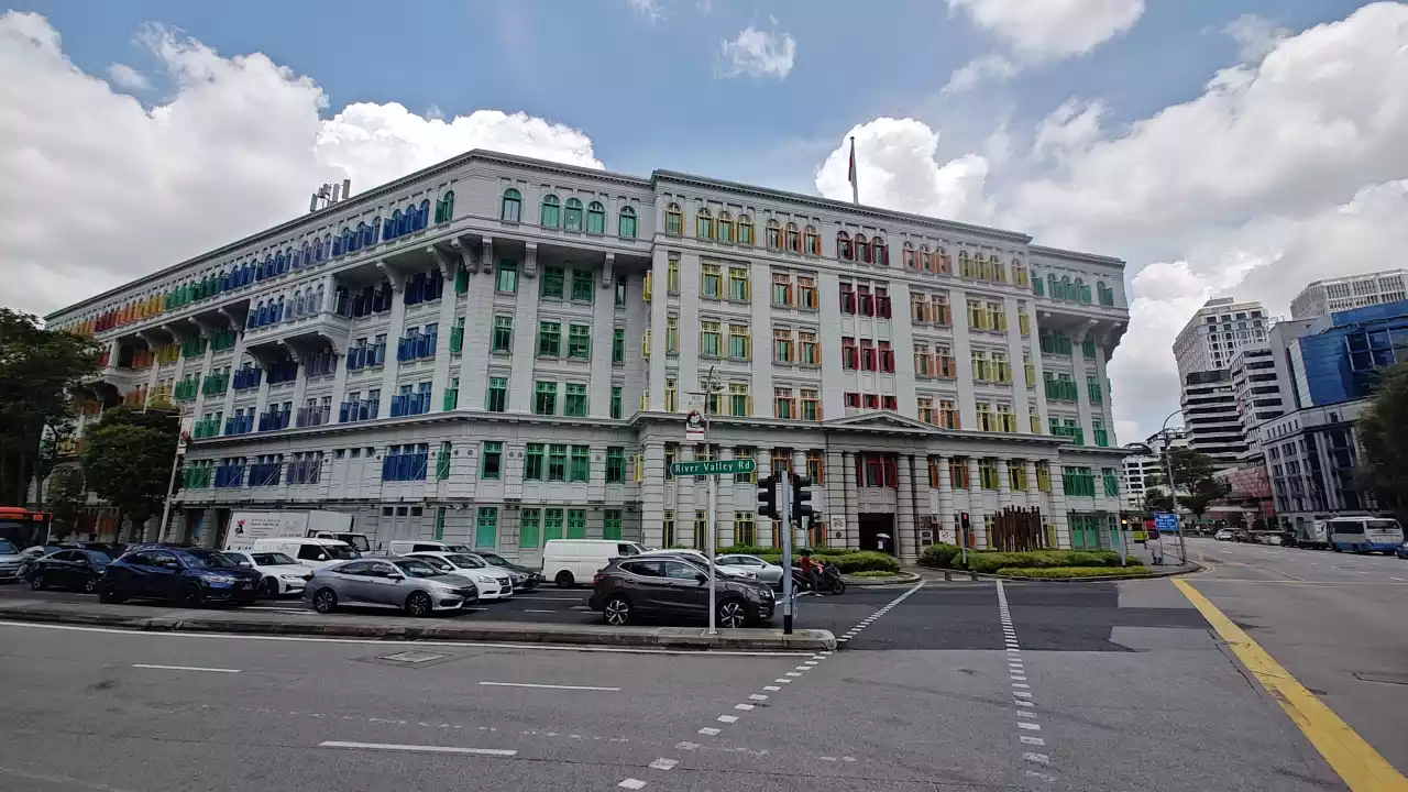 fort canning sciezka