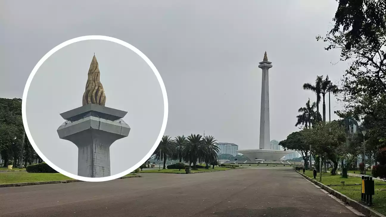 Monas - złoty płomień nad Dżakartą