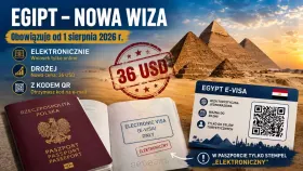 Wiza do Egiptu 2026 - nowy system z kodem QR i aktualne ceny [PORADNIK]